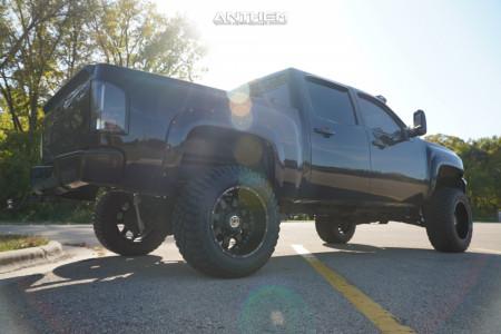 1 2010 Silverado 1500 Chevrolet Rough Country Suspension Lift 7in Anthem Commander Matte Black