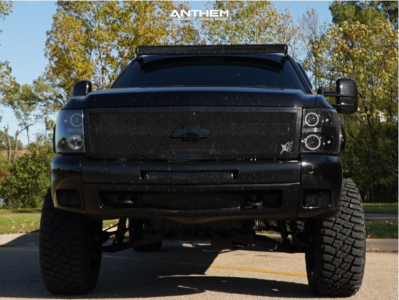 1 2010 Silverado 1500 Chevrolet Rough Country Suspension Lift 7in Anthem Commander Matte Black