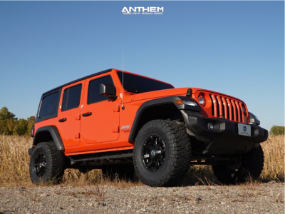 1 2018 Wrangler Jeep Teraflex Suspension Lift 35in Anthem Defender Matte Black