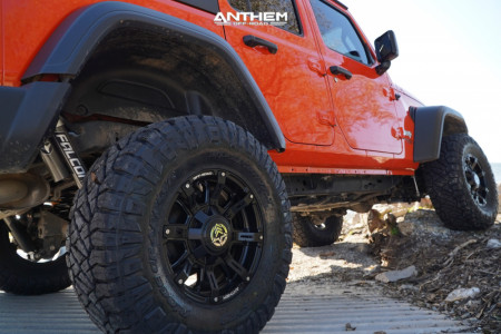 1 2018 Wrangler Jeep Teraflex Suspension Lift 35in Anthem Defender Matte Black