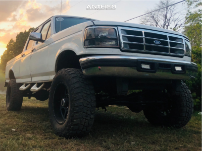 1997 Ford F-250 - 20x10 -24mm - Anthem Off-Road Gunner - Suspension Lift 4" - 37" x 12.5"