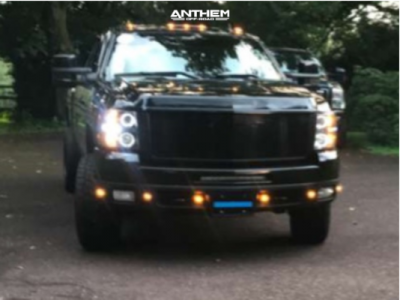 2009 Chevrolet Silverado 2500 HD - 20x10 -24mm - Anthem Off-Road Gunner - Air Suspension - 305/55R20