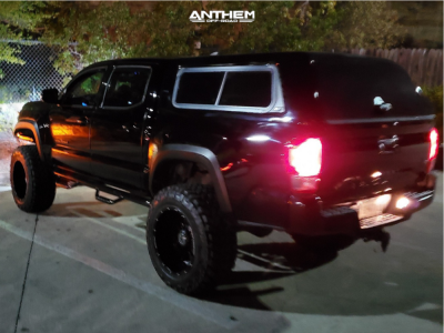 1 2017 Tacoma Toyota Rough Country Suspension Lift 6in Anthem Equalizer Matte Black