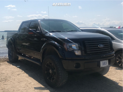 2011 Ford F-150 - 20x9 18mm - Anthem Off-Road Defender - Suspension Lift 6" - 35" x 12.5"
