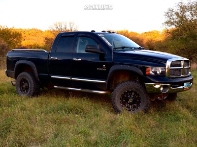 1 2004 Ram 2500 Dodge Rough Country Suspension Lift 3in Anthem Instigator Black