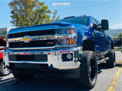 2015 Chevrolet Silverado 2500 HD - 20x10 -24mm - Anthem Off-Road Gunner - Leveling Kit - 305/55R20