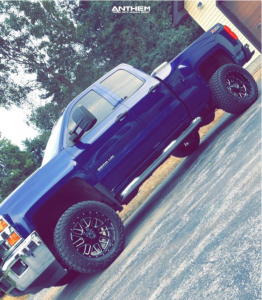 1 2015 Silverado 2500 Hd Chevrolet Stock Air Suspension Anthem Gunner Machined Accents
