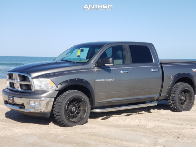 1 2012 1500 Ram Stock Air Suspension Anthem Enforcer Matte Black