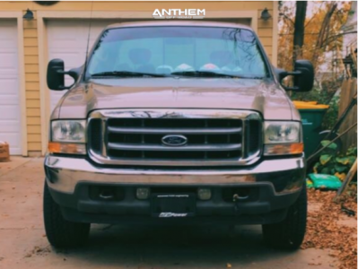 1 2002 F 350 Super Duty Ford Stock Air Suspension Anthem Instigator Black