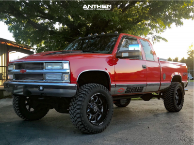 1998 Chevrolet K1500 - 20x10 -24mm - Anthem Off-Road Commander - Suspension Lift 4" - 35" x 12.5"