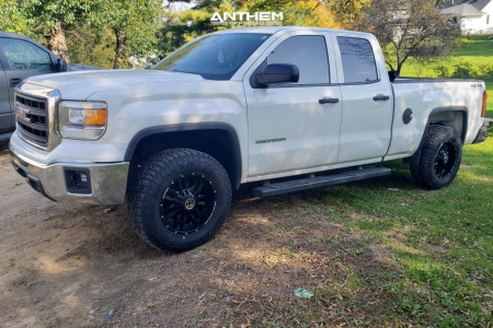 2014 GMC Sierra 1500 - 18x9 0mm - Anthem Off-Road Equalizer - Leveling Kit - 305/65R18
