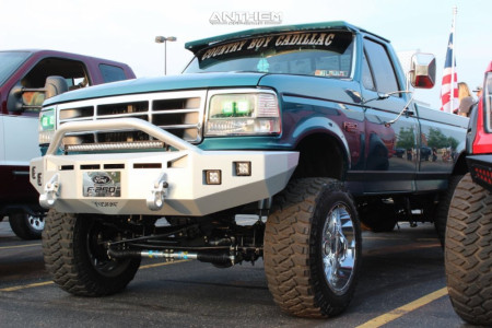 1994 Ford F-250 - 20x12 -44mm - Anthem Off-Road Equalizer - Suspension Lift 5" - 35" x 12.5"