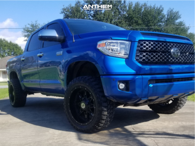 2018 Toyota Tundra - 20x10 -24mm - Anthem Off-Road Instigator - Suspension Lift 3" - 33" x 12.5"