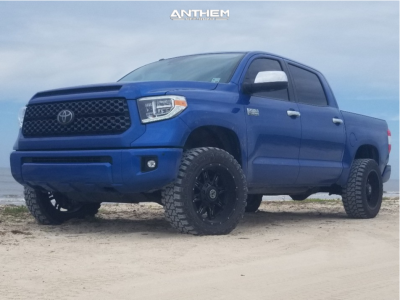 2018 Toyota Tundra - 20x10 -24mm - Anthem Off-Road Instigator - Suspension Lift 3" - 33" x 12.5"