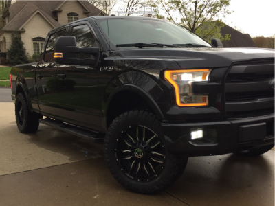 2015 Ford F-150 - 20x9 0mm - Anthem Off-Road Equalizer - Leveling Kit - 33" x 11.5"