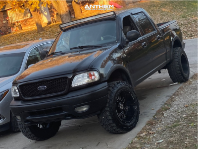 2001 Ford F-150 - 20x12 -44mm - Anthem Off-Road Enforcer - Suspension Lift 2.5" - 35" x 12.5"