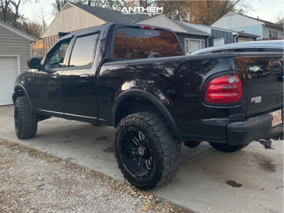 1 2001 F 150 Ford Rough Country Suspension Lift 25in Anthem Enforcer Black