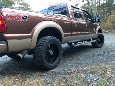 1 2012 F 250 Super Duty Ford Bds Suspension Lift 4in Anthem Equalizer Black