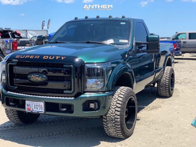 2011 Ford F-250 Super Duty - 20x12 -44mm - Anthem Off-Road Instigator - Leveling Kit - 33" x 12.5"