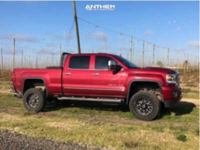 1 2018 Sierra 2500 Hd Gmc Bds Suspension Lift 45in Anthem Gunner Black
