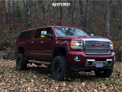 1 2018 Sierra 2500 Hd Gmc Bds Suspension Lift 45in Anthem Gunner Black