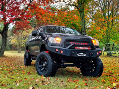 2008 Toyota Tundra - 20x10 -24mm - Anthem Off-Road Defender - Suspension Lift 7" - 37" x 12.5"