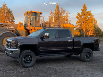 2016 Chevrolet Silverado 2500 HD - 18x9 0mm - Anthem Off-Road Aviator - Suspension Lift 2.5" - 33" x 12.5"