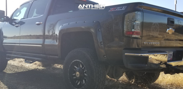 1 2016 Silverado 2500 Hd Chevrolet Cognito Suspension Lift 25in Anthem A731 Black