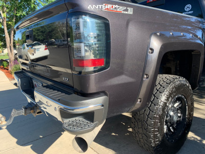 1 2016 Silverado 2500 Hd Chevrolet Cognito Suspension Lift 25in Anthem A731 Black