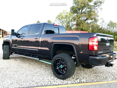 1 2015 Sierra 2500 Hd Gmc Stock Air Suspension Anthem Gunner Machined