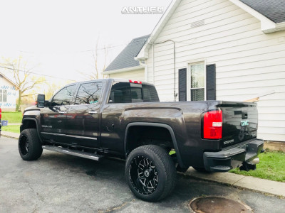 1 2015 Sierra 2500 Hd Gmc Stock Air Suspension Anthem Gunner Machined