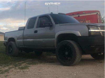 1 2003 Silverado 2500 Hd Chevrolet Stock Air Suspension Anthem Instigator Black