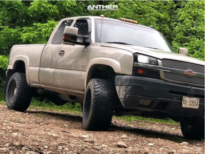 1 2003 Silverado 2500 Hd Chevrolet Stock Air Suspension Anthem Instigator Black