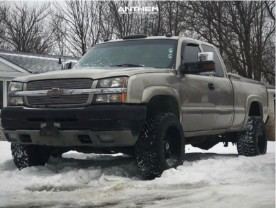 1 2003 Silverado 2500 Hd Chevrolet Stock Air Suspension Anthem Instigator Black