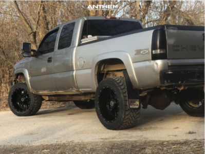 1 2003 Silverado 2500 Hd Chevrolet Stock Air Suspension Anthem Instigator Black