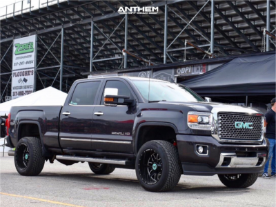 2015 GMC Sierra 2500 HD - 20x12 -44mm - Anthem Off-Road Gunner - Stock Suspension - 305/40R20