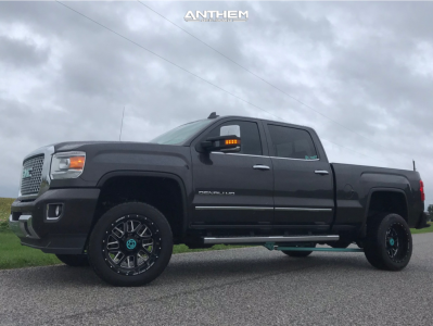 1 2015 Sierra 2500 Hd Gmc Stock Air Suspension Anthem Gunner Machined