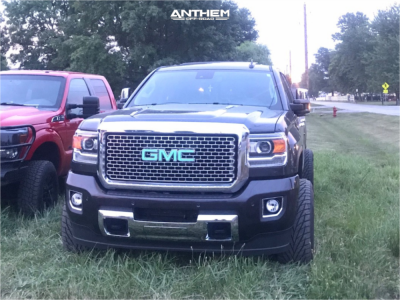 1 2015 Sierra 2500 Hd Gmc Stock Air Suspension Anthem Gunner Machined