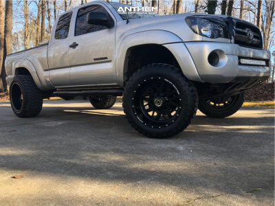 1 2010 Tacoma Toyota Pro Comp Suspension Lift 4in Anthem Gunner Black