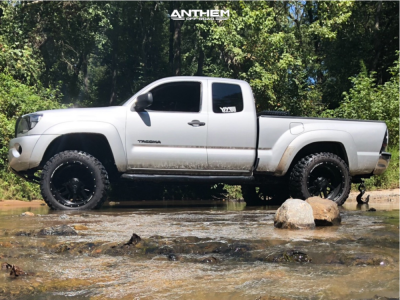 1 2010 Tacoma Toyota Pro Comp Suspension Lift 4in Anthem Gunner Black