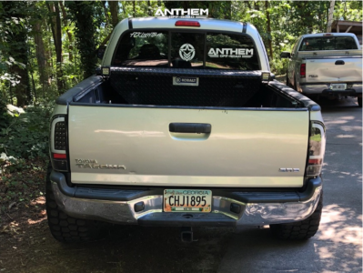 1 2010 Tacoma Toyota Pro Comp Suspension Lift 4in Anthem Gunner Black