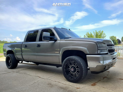 2006 Chevrolet Silverado 2500 HD - 20x10 -24mm - Anthem Off-Road Instigator - Level 2" Drop Rear - 285/55R20