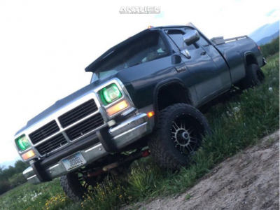 1 1993 W250 Dodge Custom Suspension Lift 25in Anthem Instigator Machined Accents
