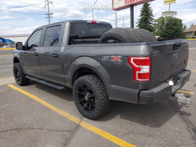 1 2018 F 150 Ford B G Leveling Kit Anthem A712 Defender Matte Black