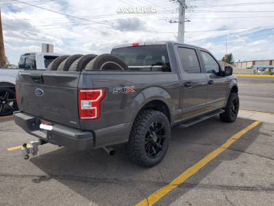 1 2018 F 150 Ford B G Leveling Kit Anthem A712 Defender Matte Black