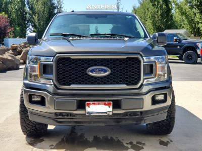 1 2018 F 150 Ford B G Leveling Kit Anthem A712 Defender Matte Black