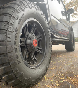 1 2006 H2 Hummer Rancho Leveling Kit Anthem Aviator Red