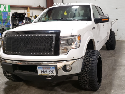 2013 Ford F-150 - 22x14 -76mm - Anthem Off-Road Equalizer - Suspension Lift 3" - 33" x 12.5"
