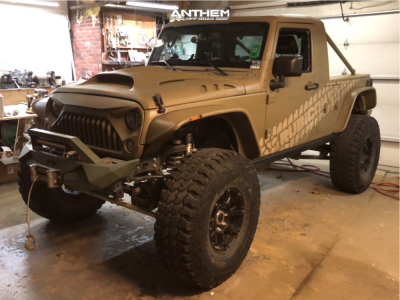 1 2016 Wrangler Jk Jeep Rough Country Suspension Lift 75in Anthem Defender Black