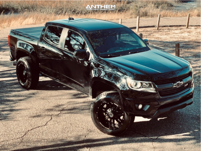 1 2016 Colorado Chevrolet Readylift Suspension Lift 35in Anthem Equalizer Matte Black